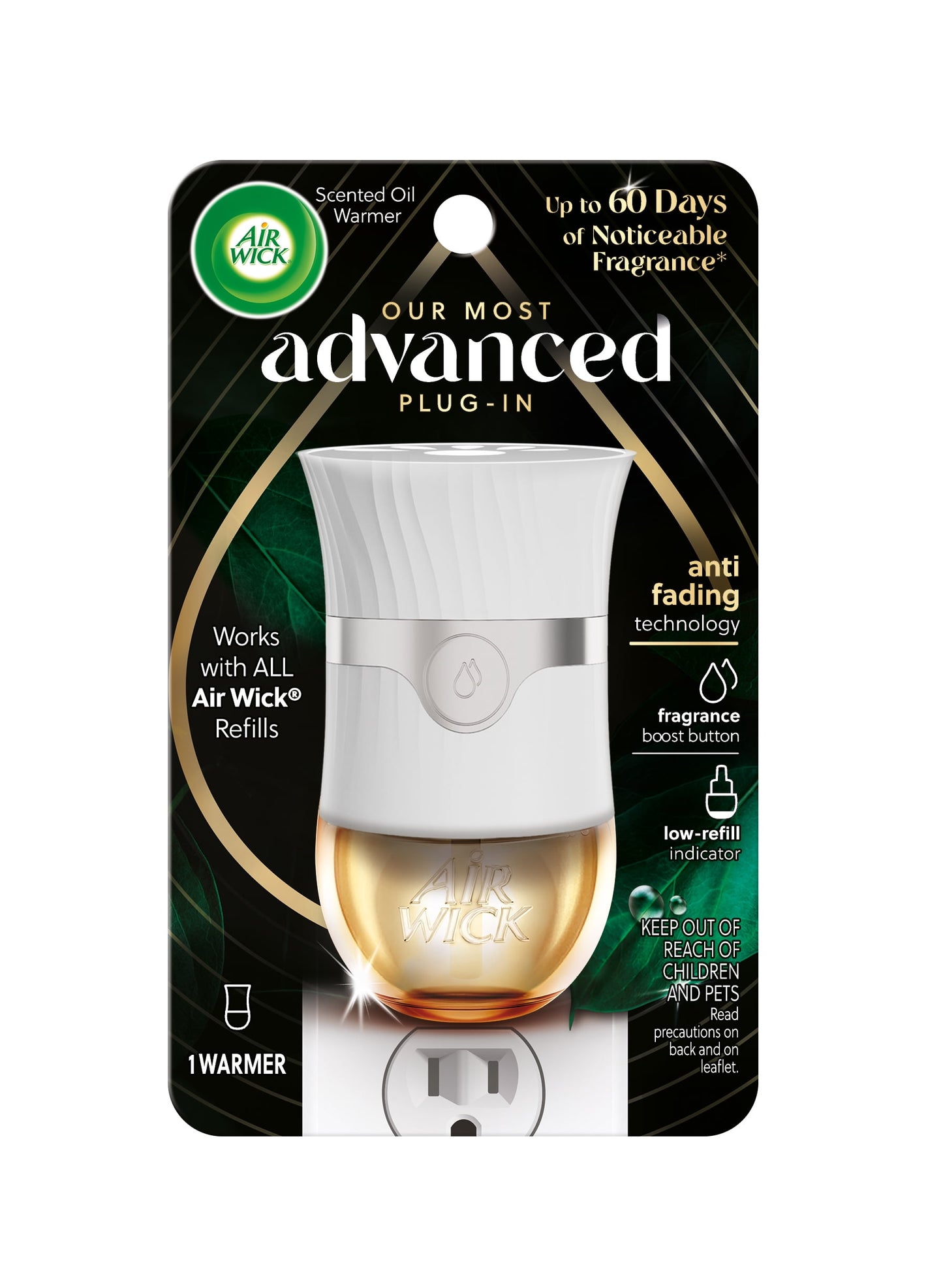 Air Wick Plug in Scented Oil Advanced Gadget, 1Count, Air Freshener, Essential Oils