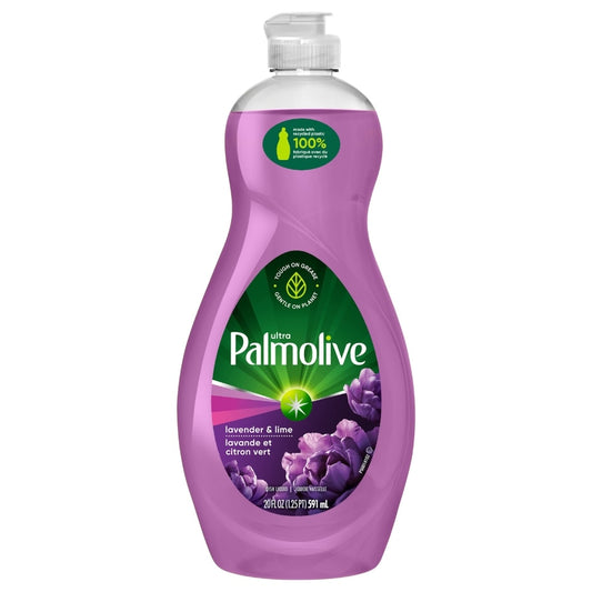 Palmolive Liquid Dish Soap, Lavender and Lime Scent, 20 Fluid Ounce